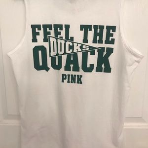 NWT University of Oregon VS Pink Collegiate Tank